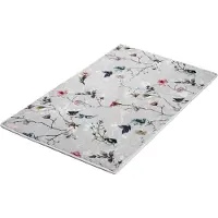Kleine wolke Badematte "Flores, Badvorleger, Badezimmer Teppich", bunt (multicolor), H:5mm, Polyester, Badematten, Badematte, romantisch verspieltes Design mit Blumen und Schmetterlingen