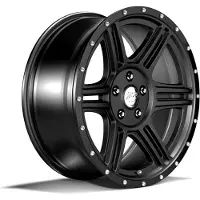 ASP-Alloys ASP Alloys Alufelge schwarz 8,5x20 ET +12 mit Felge Jeep Wrangler JK 07-17
