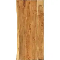 Syfax Badezimmer-Waschtischplatte Massivholz Akazie 140x52x2,5 cm