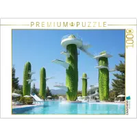 CALVENDO Puzzle Salatgurken als Sprungtürme | 1000 Teile Lege-Größe 64 × 48 cm Foto-Puzzle für glückliche Stunden