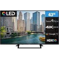 Smart Tech Smart-Tech 43QG06V, 109,2 cm (43"), 3840 x 2160 Pixel, QLED, Smart-TV, WLAN, Schwarz