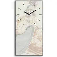 Coloray Dekor Leinwand Uhr Wandbilder 30x60 Malerei Antikes Griechenland Traditionelle - schwarze Hände