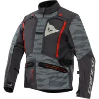Dainese Sterrato Schwarz Grau Motorrad Textiljacke Größe 48