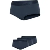 FILA Panty , Damen, Gr. XL, Single Jersey, grau (navy), Single Jersey, Obermaterial: 95% Baumwolle, 5% Elasthan, körpernah, Unterhosen Panty, Baumwollmix, elastisch, Logobund