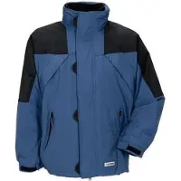 Planam Redwood Winterjacke XL amporablau/schwarz