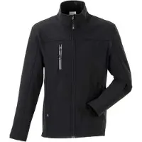 Planam Softshelljacke Norit Pure Herren Gr. 64 schwarz
