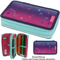 Herlitz Pink Stars, 23 Stück(e), Blau, Violett, Polyester, Abbildung, 193 mm, 50 mm