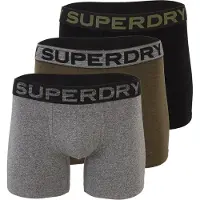 Superdry M3110476a Boxershorts 3 Einheiten