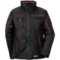 Planam Funktionsjacke Outdoor Piper Gr. 3XL schwarz/orange