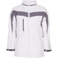Planam Softshelljacke Plaline Gr. 3XL reinweiß/zink