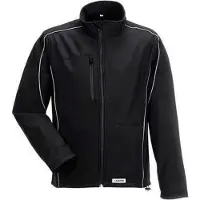 Planam Herren Softshelljacke Twilight Gr. 7XL schwarz
