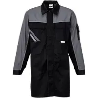 Planam Berufsmantel Highline Gr. 44 schiefer/schwarz/rot