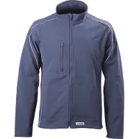 Planam Herren Softshelljacke Twilight Gr. XL marine