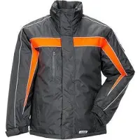 Planam Winterjacke "COSMIC" - 3XL - anthrazit/ orange