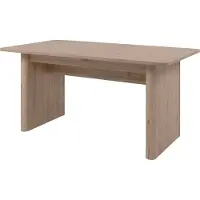 CALICOSY - Tisch Ausziehbarer 160-200 cm, Holzoptik - MILY