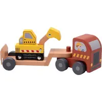 Jouéco Holz Knopfpuzzle Dinosaurier - Lernspielzeug ab 3 Jahren