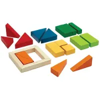 Plantoys Holzspielzeug Bruchteile-Blöcke-Einheit Plus