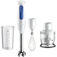 Braun MultiQuick 3 MQ30202M, Pürierstab, 900 W, Weiß