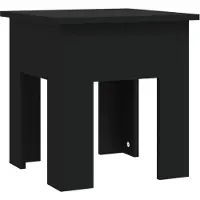 Syfax Couchtisch Schwarz 40x40x42 cm Holzwerkstoff
