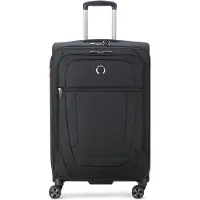 Delsey Helium Dlx 71 Cm Expandable 84l Koffer Auf Rollen Schwarz L Schwarz L