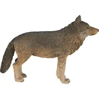 Mojo Fun Timber Wolf Standing, 3 Jahr(e), Wildlife, Braun, Grau, Polyvinylchlorid (PVC)
