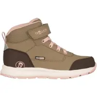 TROLLKIDS - Kid's Stavanger Mid Cut XT - Freizeitschuhe Gr 32 braun/rosa