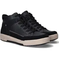 Rieker Damen Stiefelette Robuste Leder Boots mit Reißverschluss Weite F1/2 W0171, Größe:38 EU, Farbe:Schwarz