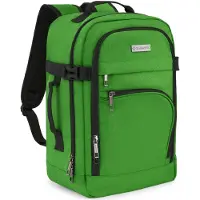 Zagatto Reiserucksack Handgepäck 40x20x25 20L WIZZAIR RYANAIR Grüner ZG1045