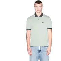 Armani Exchange für Herren. XM002329AF13026U7210 Regular Polo grün (XS), Lässig, Baumwolle, Kurzarm
