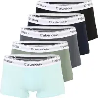 Calvin Klein Lv00nb4390 Trunk Low Rise Boxershorts 5 Einheiten