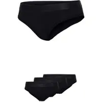 FILA Brasilslip , Damen, Gr. L, schwarz, Single Jersey, Obermaterial: 95% Baumwolle, 5% Elasthan, körpernah, Unterhosen Brasilslip, Baumwollmix, elastisch, Logobund