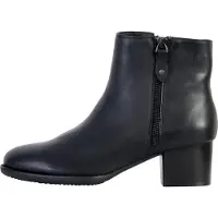 The Divine Factory Alénoa Stiefeletten aus Leder mit Absatz