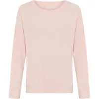 Copenhagen Studios Pyjamaoberteil , Damen, Gr. 48/50, rosa, Feinripp, Obermaterial: 92% Modal, 8% Elasthan, unifarben, bequem normal, Rundhals, Shirts Pyjamaoberteil, aus hochwertiger Rippqualität