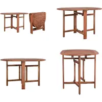 vidaXL Klappbarer Gartentisch 120 x 70 x 74 cm Akazienholz Massiv - Esstisch - Esstische - Outdoor Gartentisch - Outdoor Gartentische