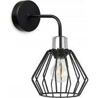 Light11 HOME Wandleuchte, Quadratische Lampe, Metallleuchte, Draht, Led