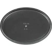 Küchenprofi Bratentopf oval mit Gussdeckel PROVENCE, 7 l, Schwarz, Keramik, Gas, Halogen, Induktion, Versiegelte Platte, Eisenguss, Schwarz, Eisenguss