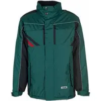 Planam Winterjacke "HIGHLINE" - XL - grün/schwarz/rot