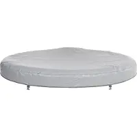 HOME DELUXE Whirlpool Abdeckung CAPE SPLASH - Grau