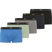 BOSS Essential Trunk Boxershorts Herren (5-Pack) S