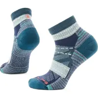 Smartwool - Women's Hike Light Cushion Margarita Ankle - Wandersocken Gr 38-41 blau