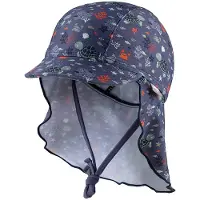 Sterntaler Bademütze mit Nackenschutz Unterwasser in helles blau | Gr.: 55 cm