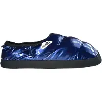 Nuvola . Hausschuhe Herren Damen rutschfester Sohle warm gepolstert bequem blau 42/43 EU - UNCLMETL