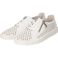 Rieker Halbschuhe Damen Leder WeißGröße:39