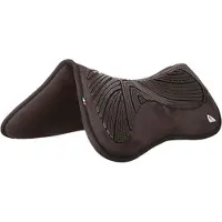 Acavallo Gel And Memory Foam Half Pad, Farbe:Brown, Größe:2