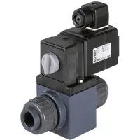 Burkert Magnetventil G3/4'' NC PVC FKM 0-0.5bar/7psi 24VAC/DC 131 49937