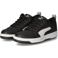 Puma Low Sneaker REBOUND LAYUP Kinder Kunstleder Schwarz Größe: 51/2