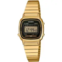 Casio Retro Collection LA670WGA-1DF Damenuhr Chronograph