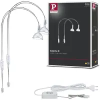Paulmann Spiegellampe Galeria chrom 30cm 2er-Set GU5,3