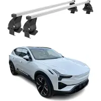 Menabo Dachträger Grundträger für Polestar 2 2020-2025 Stahl Grau 2tlg