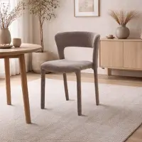 Zesso Milton & Oldbrook Japandi Esszimmerstuhl Ghent Taupe